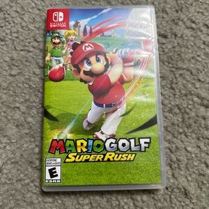 Nintendo Switch Mario Gold Super Rush Game